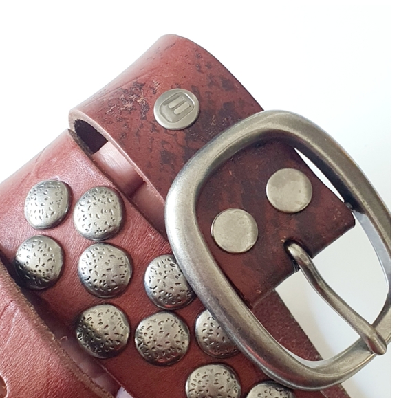 ??Vintage Style Geniune Leather Belt main image 10